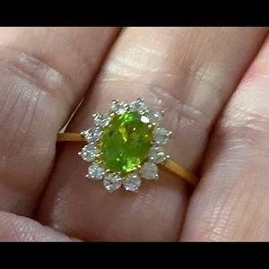 Arizona Peridot Ring